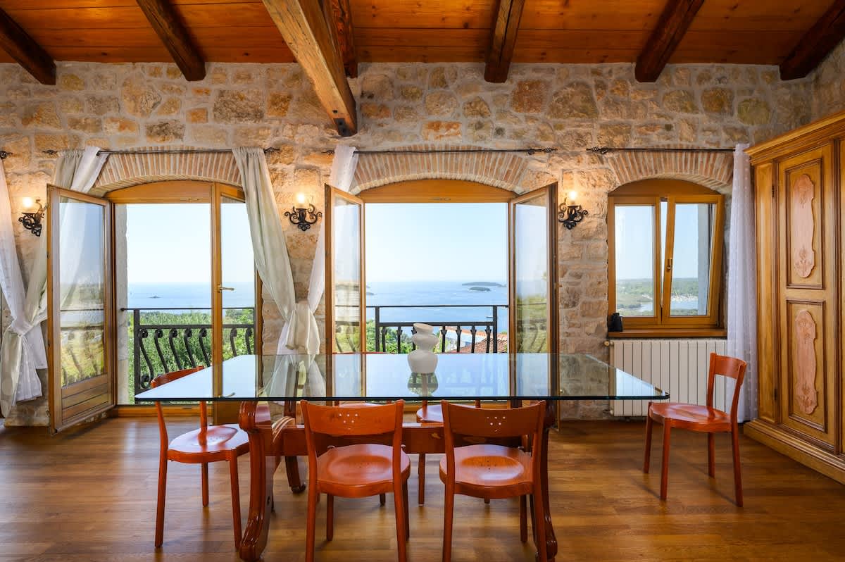 Villa Carla | Istrian Stone Villa with Sea View