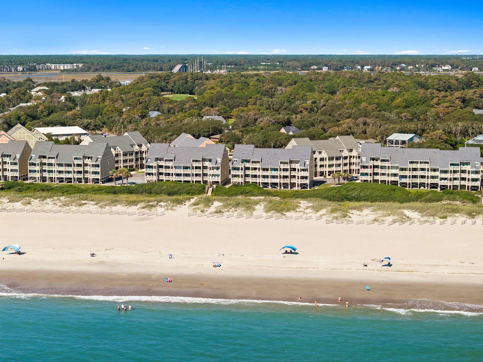 Oceanfront Condo | Oak Island Beach Villas + Pool, photo 1