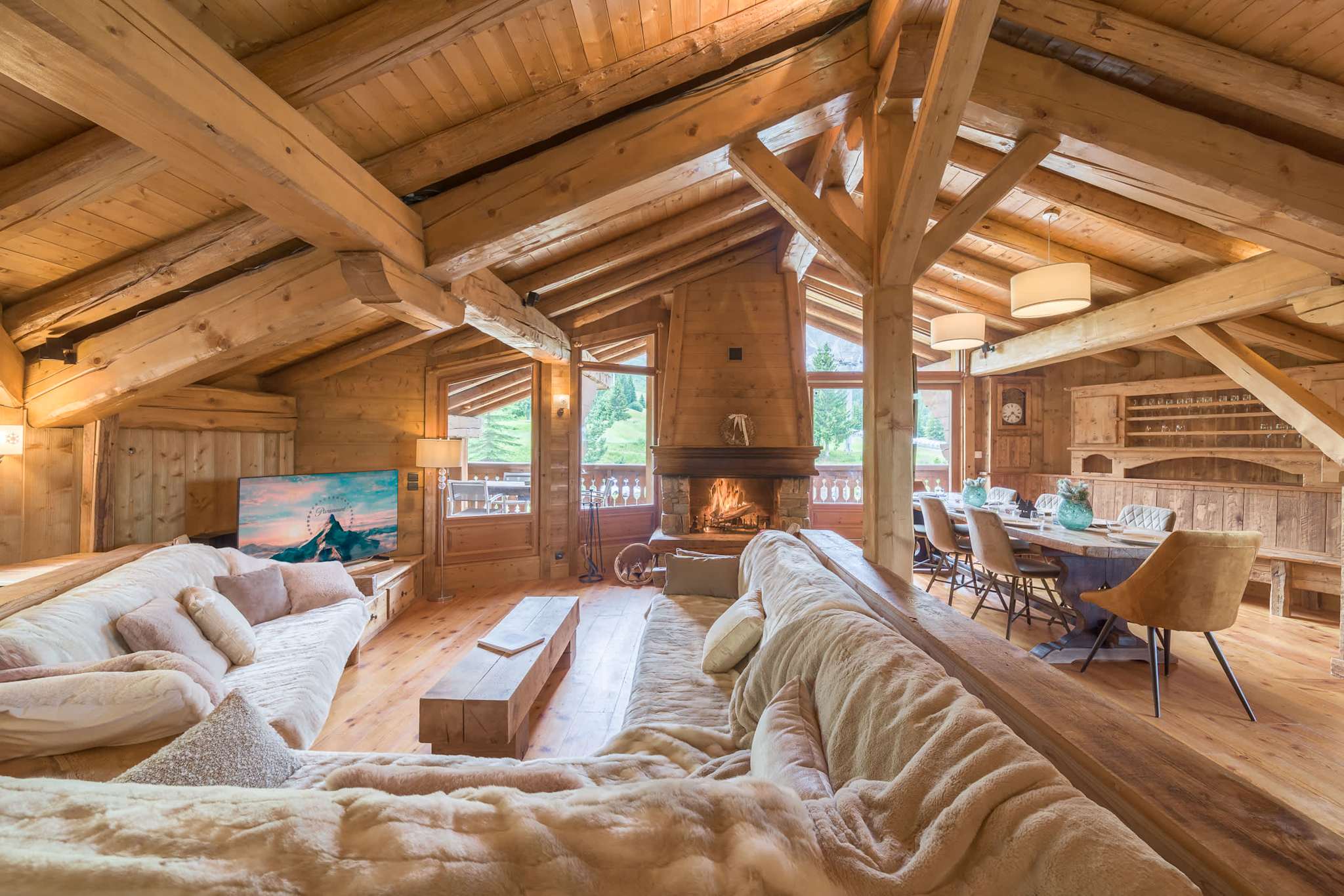 Intérieur de Chalet Montagne