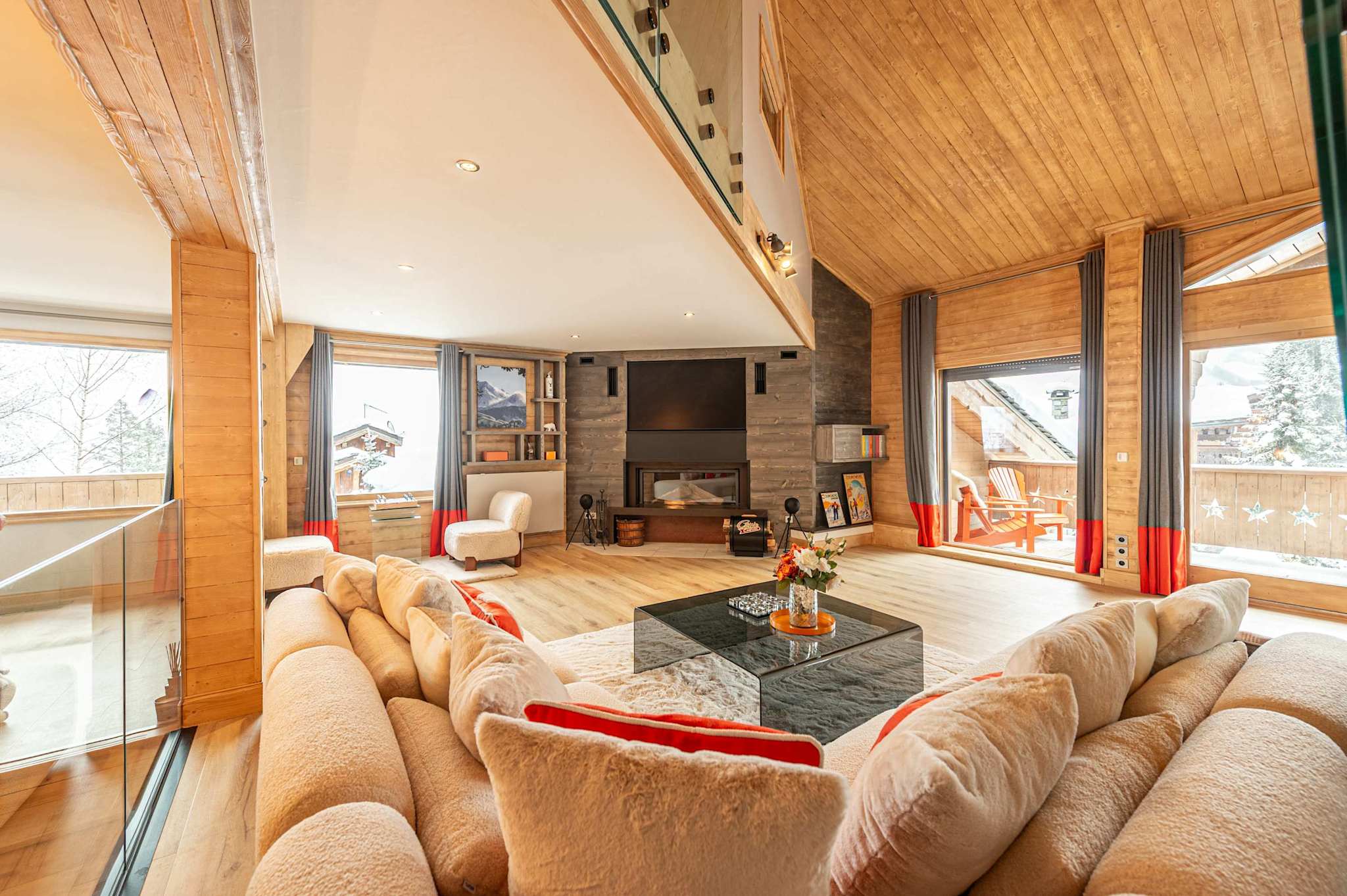 Intérieur de Chalet Diamant