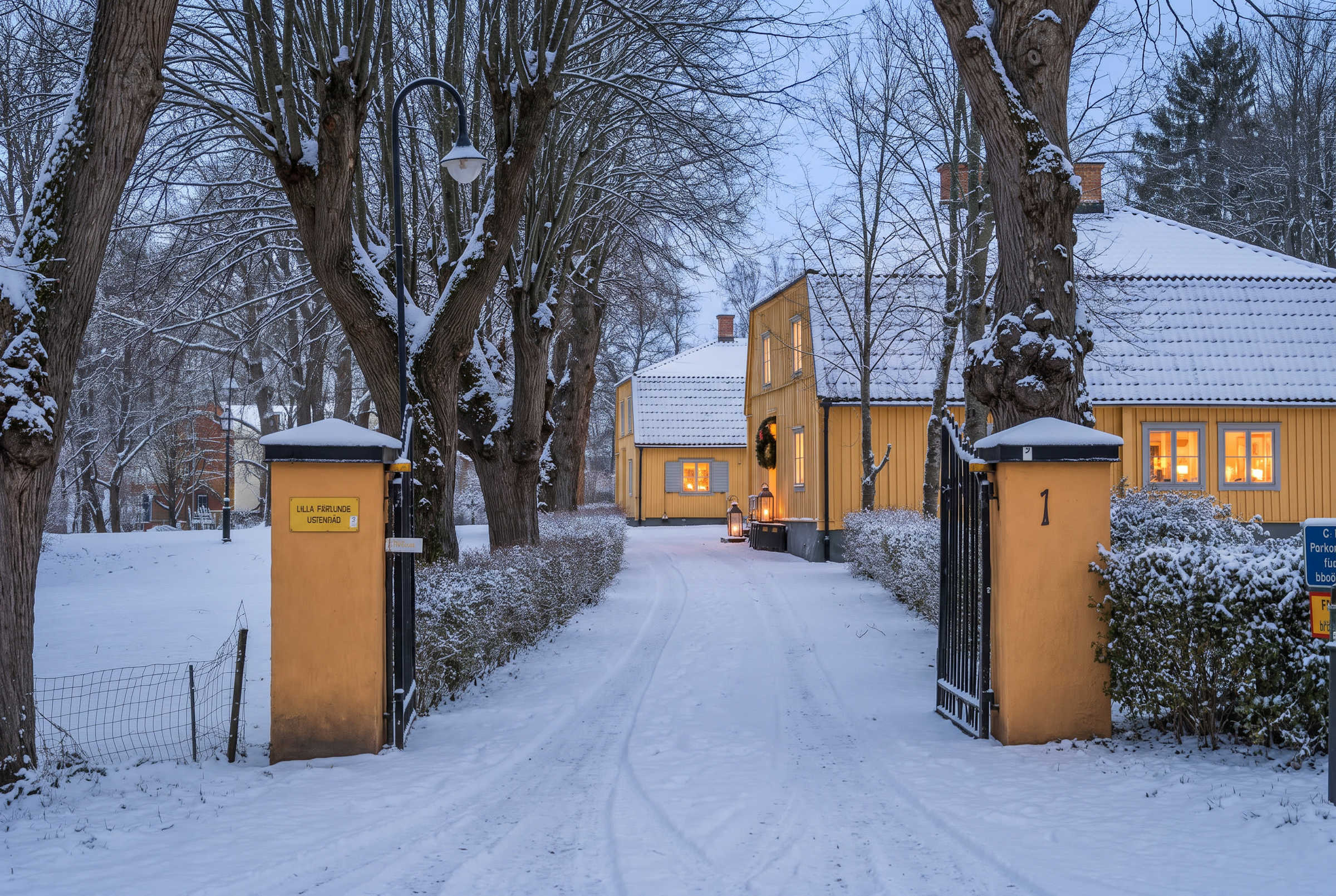 Christmas Near Stockholm on a Historic Estate – Solna, Stockholm