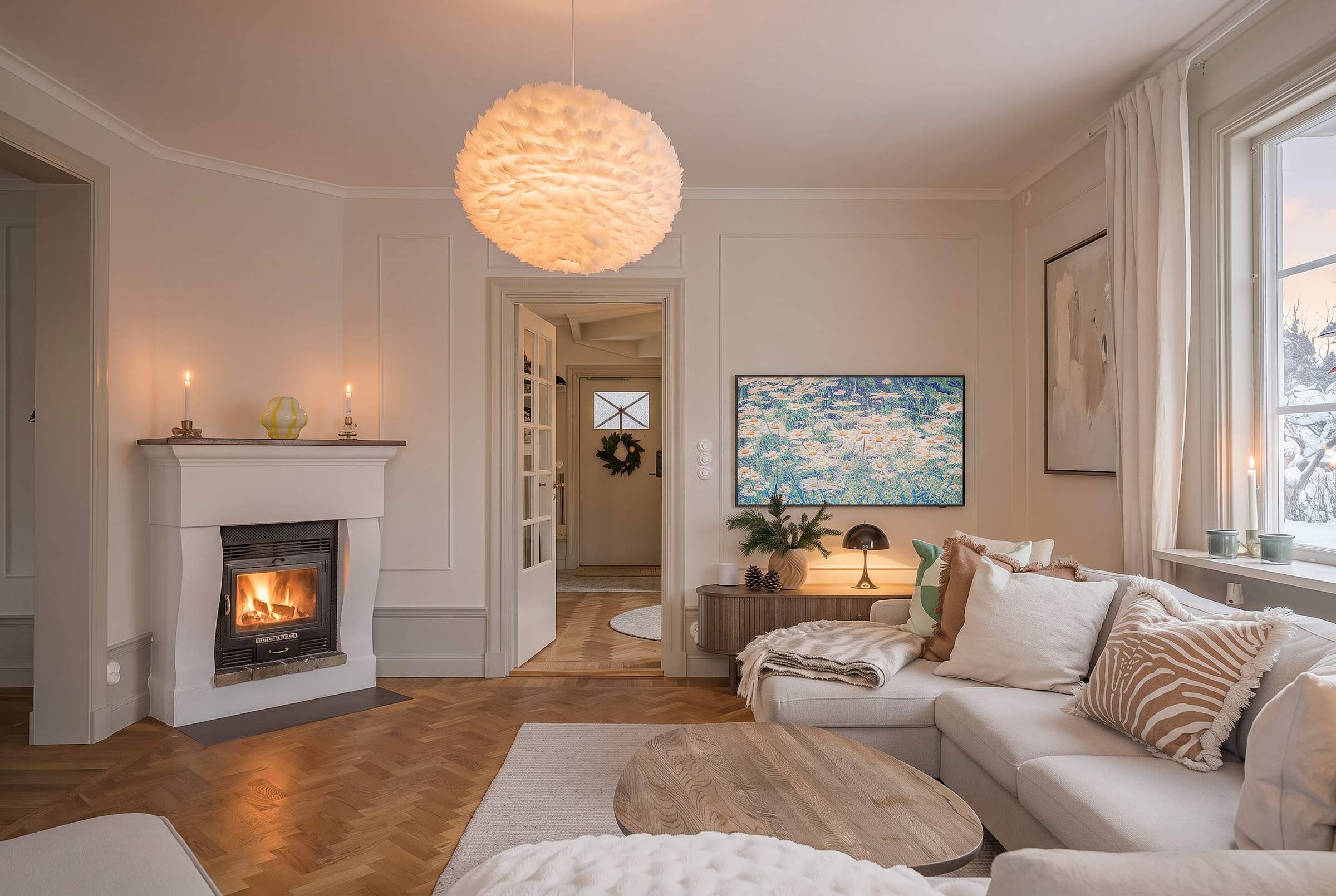 Winter Holidays in a Bright Bromma Villa – Bromma, Stockholm