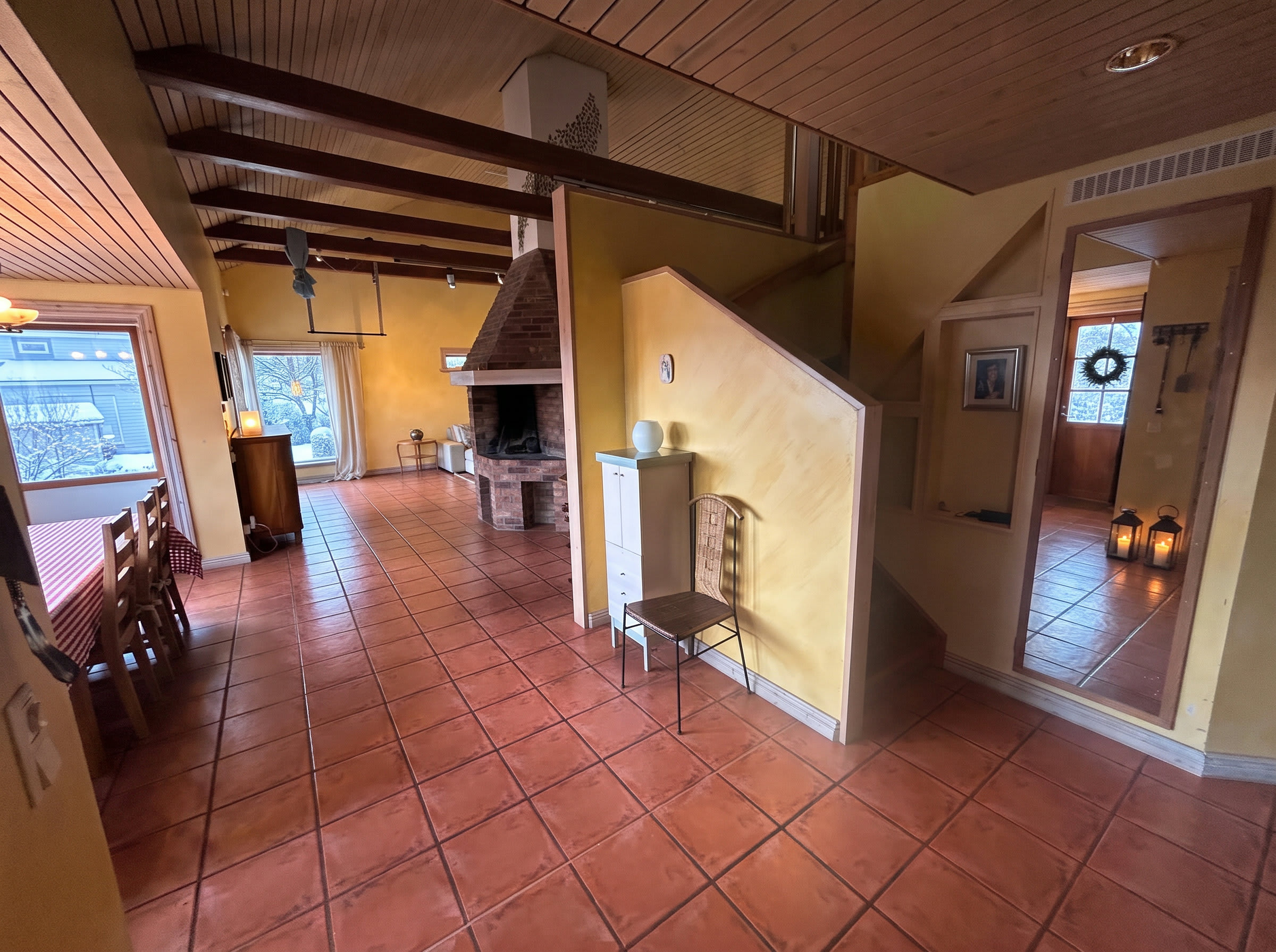 Fireplace Villa for a Quiet New Year, Knivsta – Knivsta