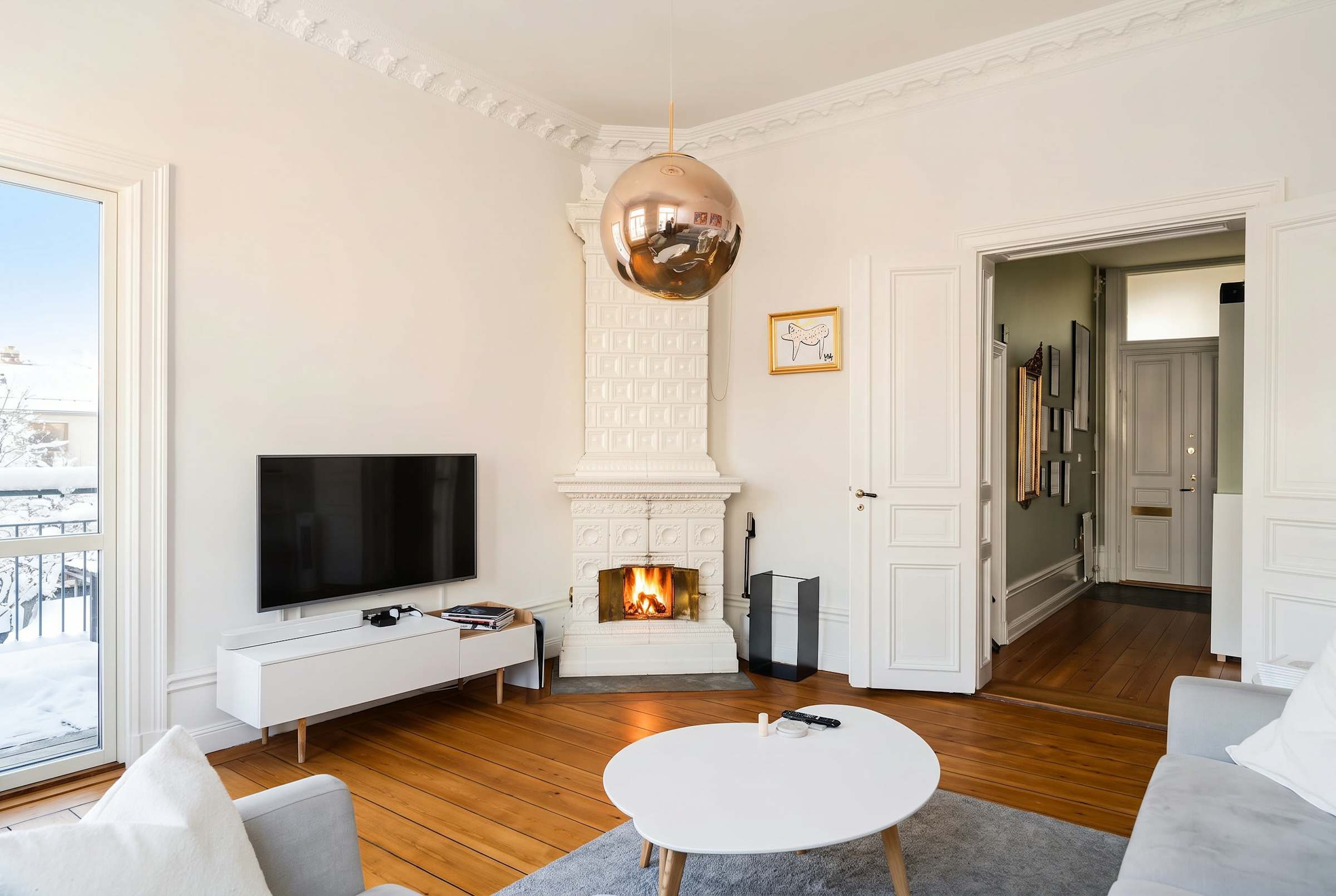 Spacious Östermalm Home for Winter Holidays – Stockholm