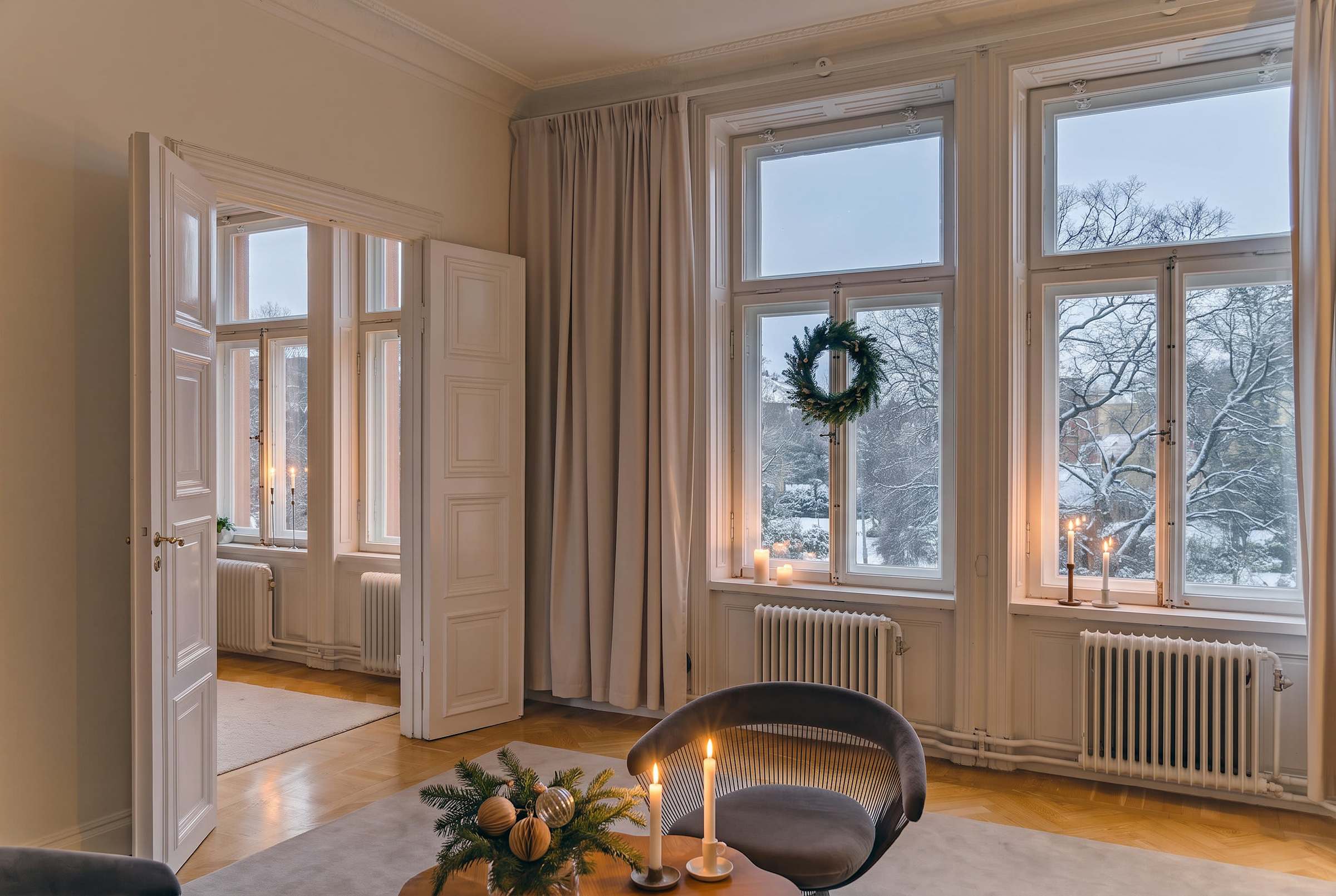 Spacious Östermalm Flat for Winter Gatherings – Östermalm