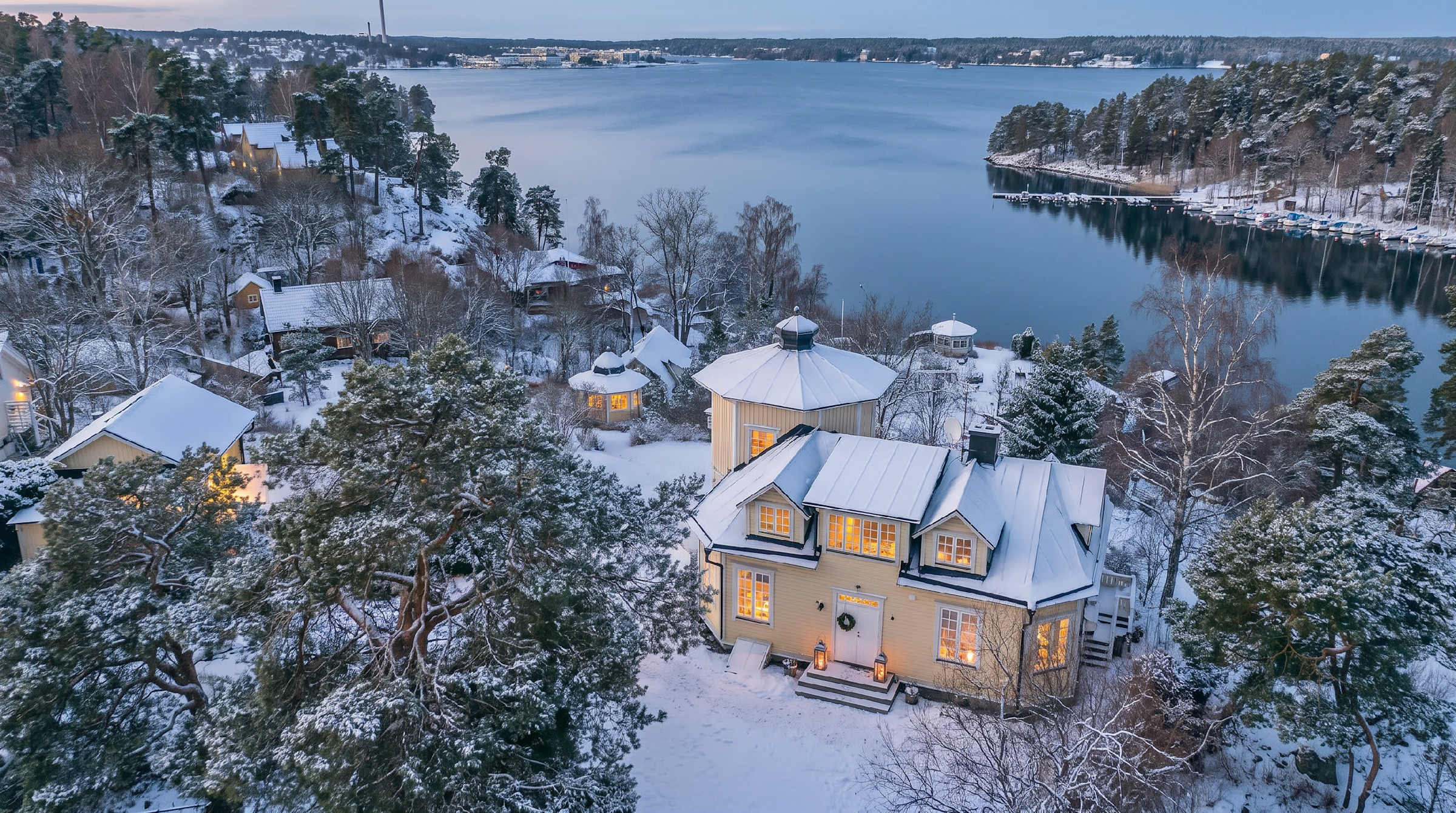 Christmas & New Year Villa by Nature, Saltsjö-Boo – Saltsjö-Boo