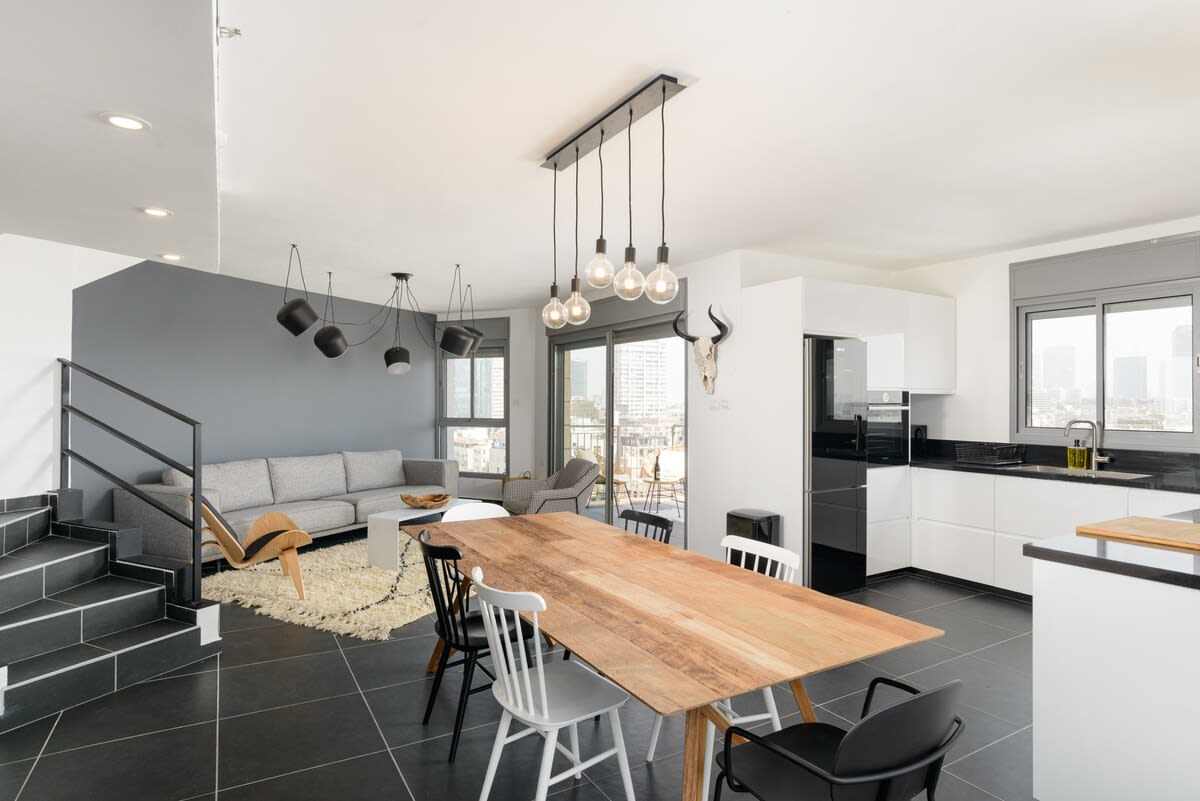 Neve Tsedek-Florentin-Design Duplex Penthouse by HolyGuest 5