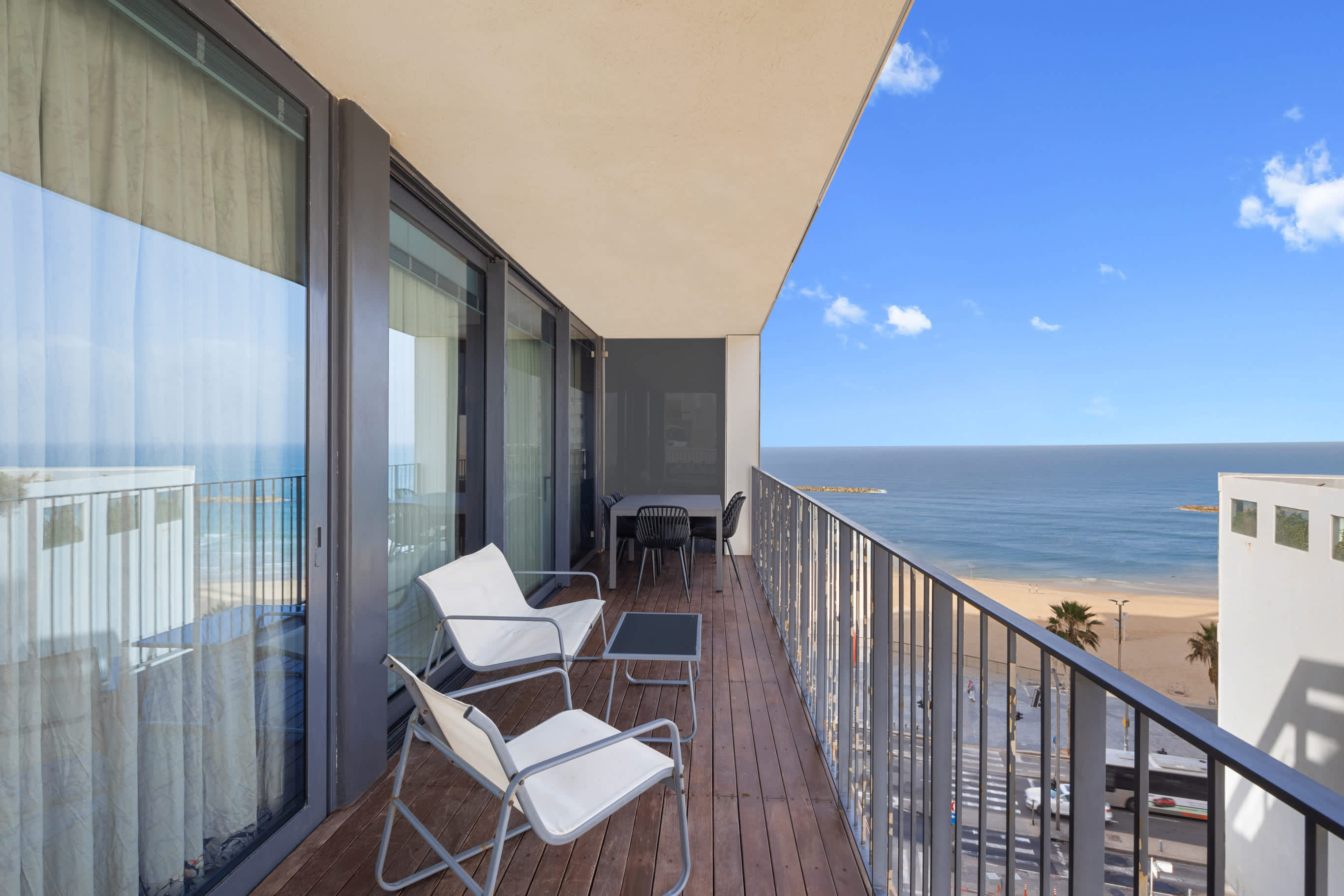 Chic 2BR Apartment w/ Balcony & Sea View by HolyGuest 4