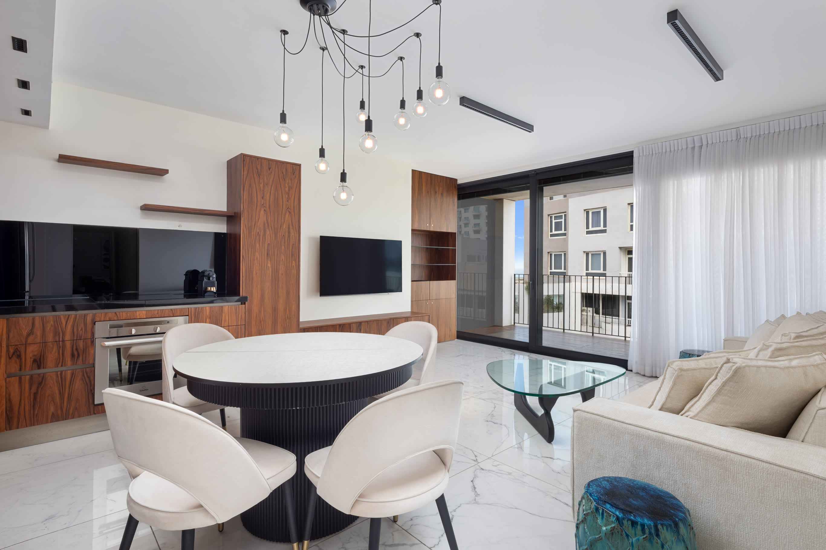 Chic 2BR Apartment w/ Balcony & Sea View by HolyGuest