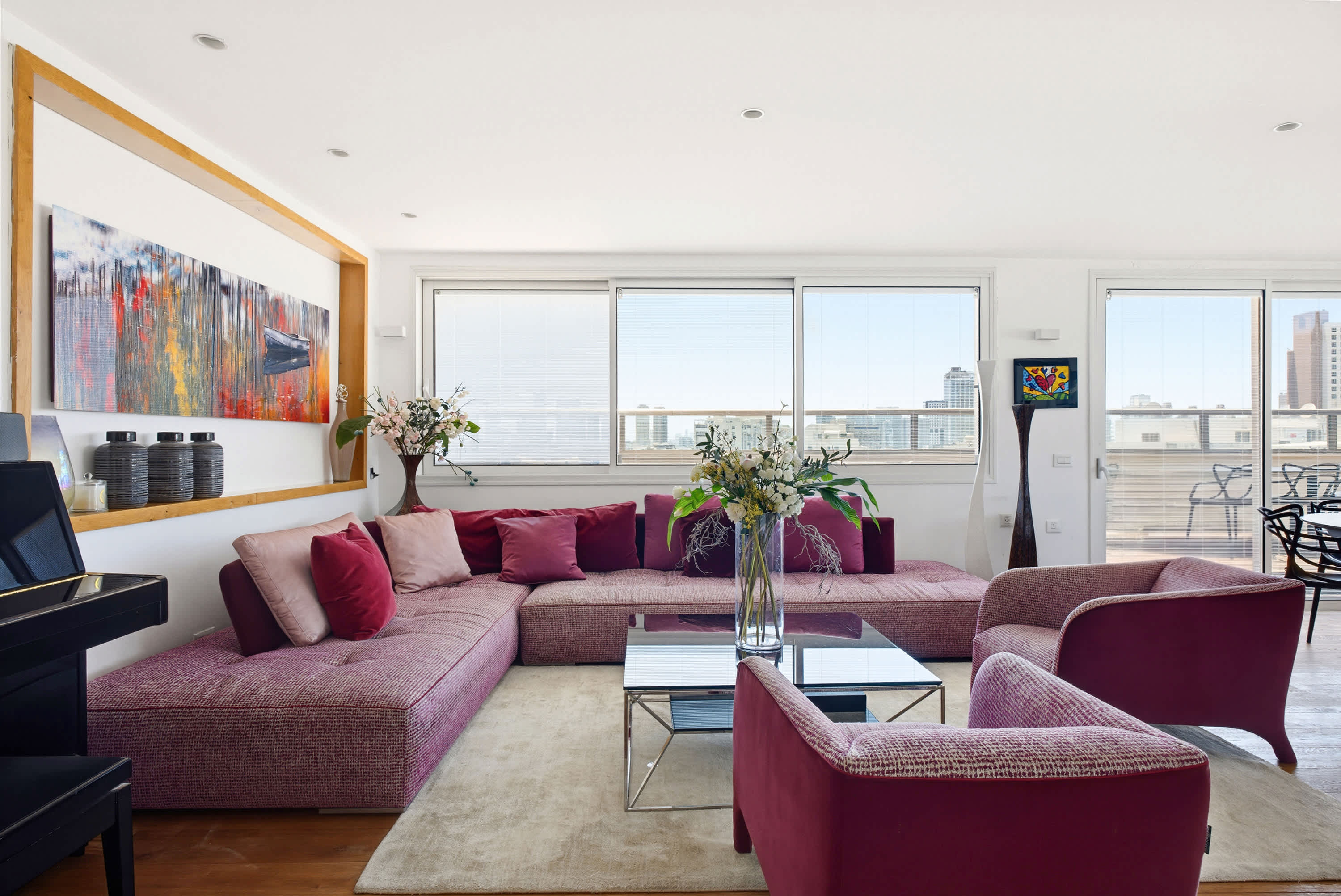 3BR Skyline Penthouse by Gordon beach - HolyGuest