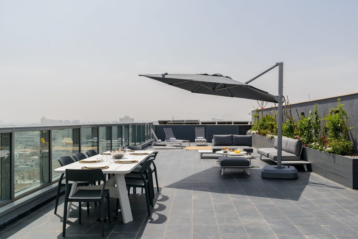 Neve Tsedek-Florentin-Design Duplex Penthouse by HolyGuest
