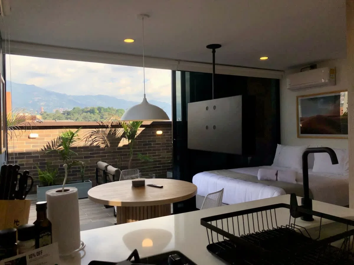 NOK Cozy Studio w/ Balcony in Laureles Medellín — foto 6