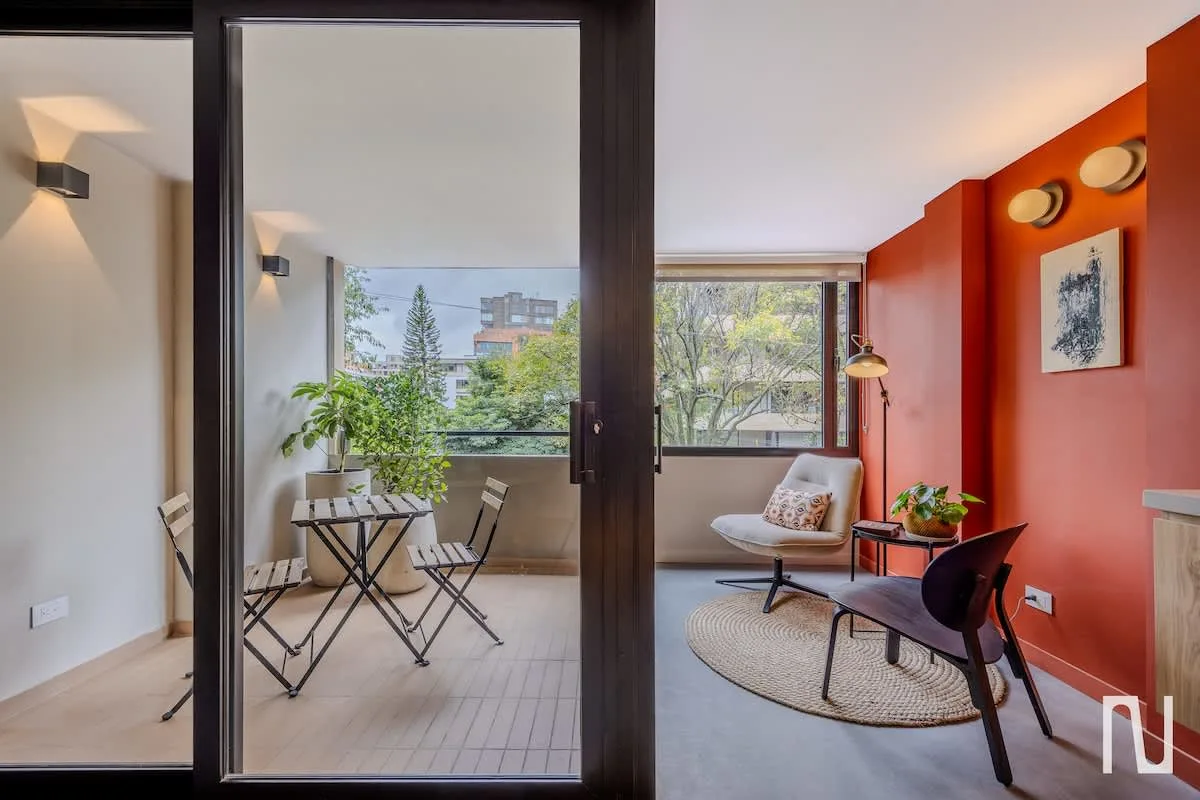 NOK 1BR Loft with Private stylish Balcony — photo 4