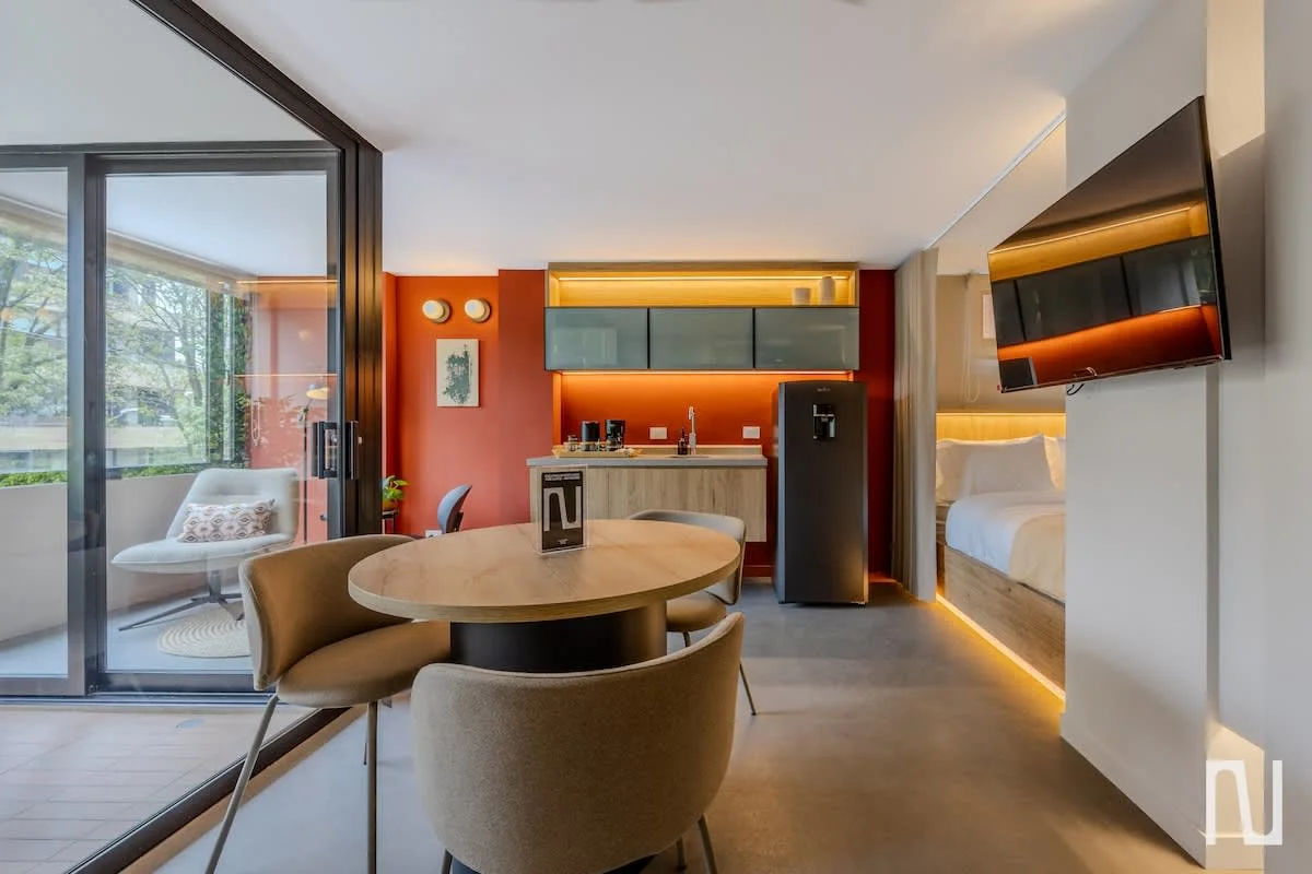 NOK 1BR Loft with Private stylish Balcony — photo 3