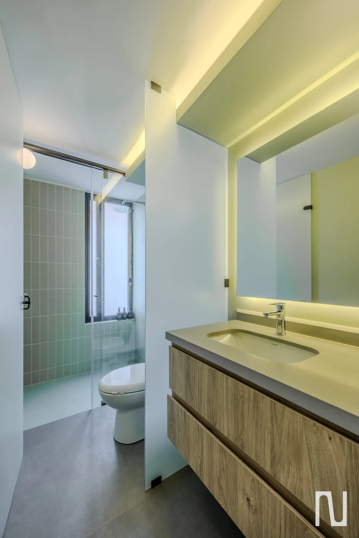 NOK 1BR Loft with Private stylish Balcony — photo 13