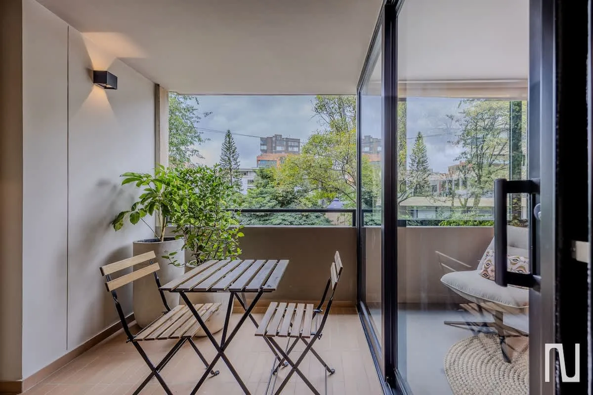 NOK 1BR Loft with Private stylish Balcony — photo 7