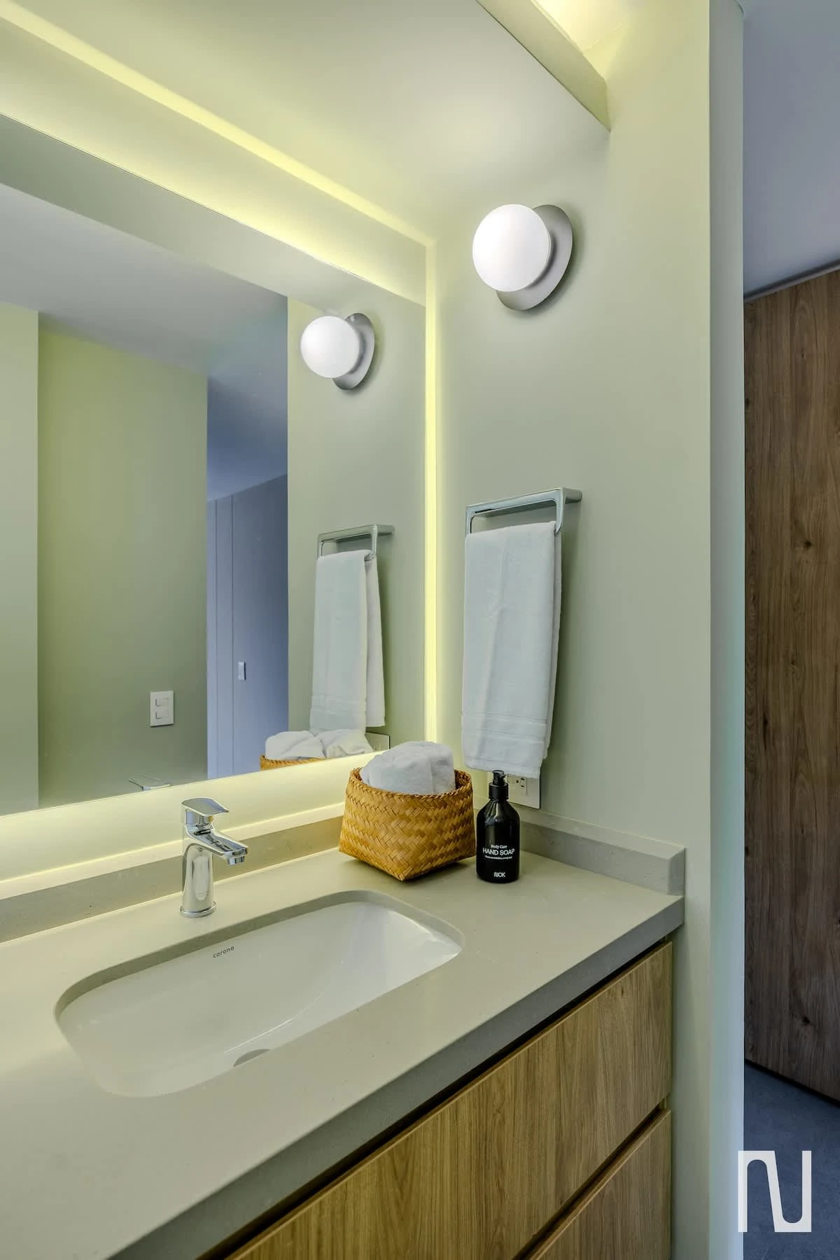 NOK 1BR Loft with Private stylish Balcony — photo 15