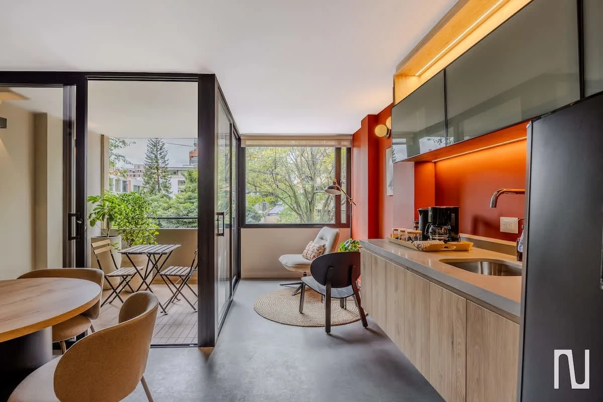NOK 1BR Loft with Private stylish Balcony — photo 6