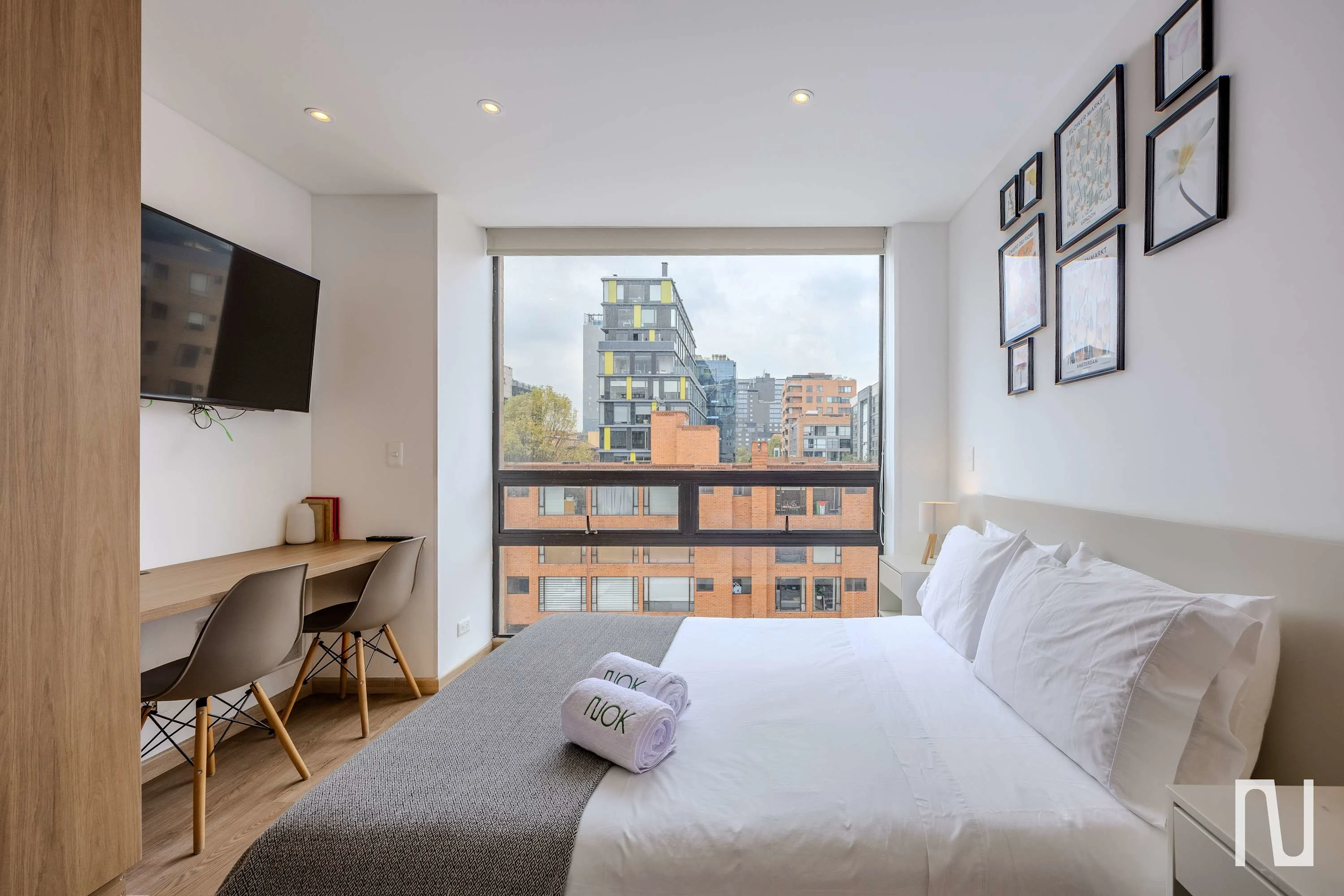 NOK Modern 1BR near Parque 93, Bogota