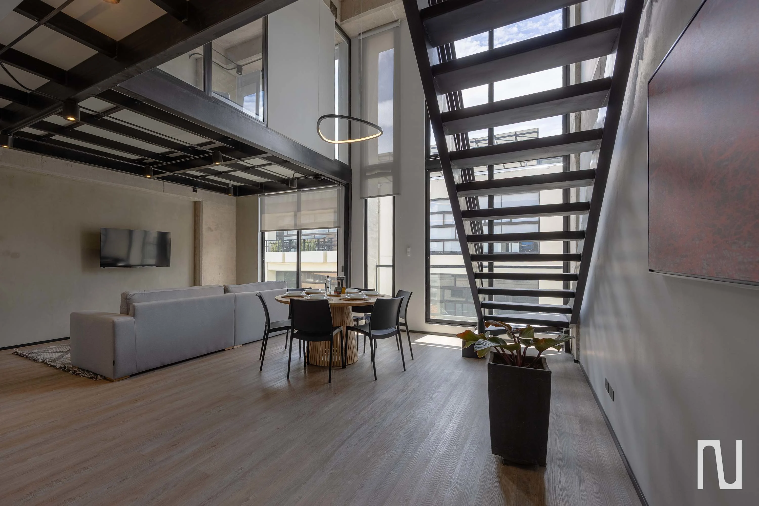 NOK Bright 2BR Duplex in Chicó near Parque 93