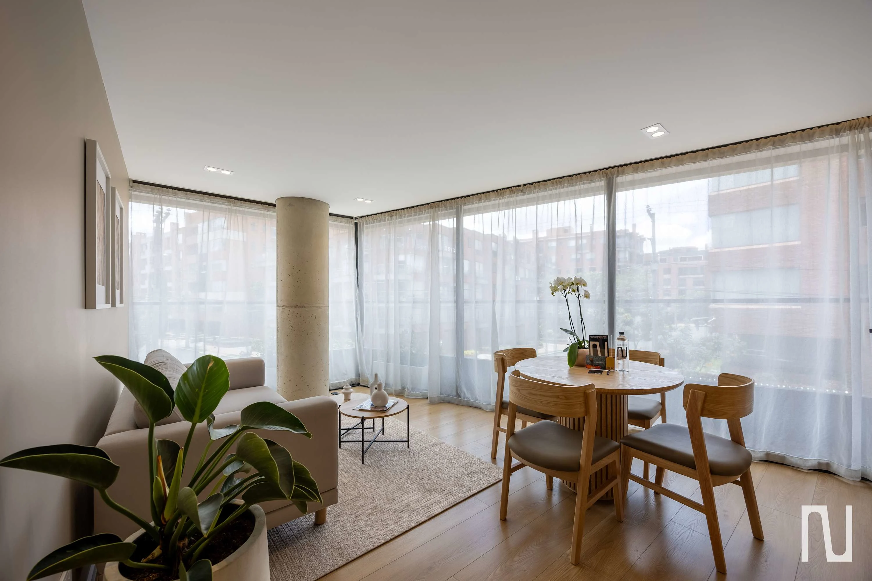 NOK Spacious 2BR Retreat in North Bogota