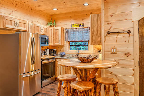 The Blue Spruce Creekside Chalet Near Downtown photo 3
