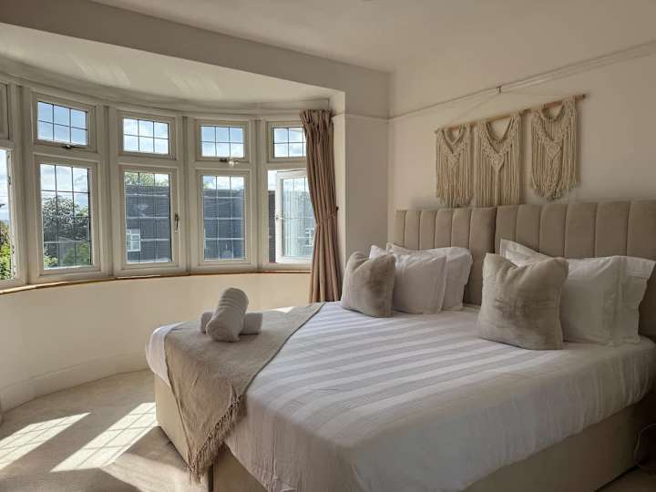 Front bedroom with ziplock bed that can be two singles or one Super king.