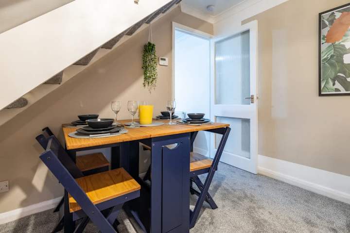 Our cozy dining area