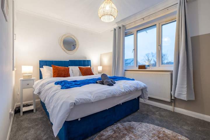 Comfortable double bed