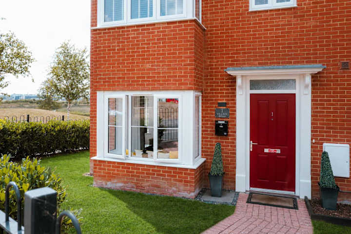A photo of the home