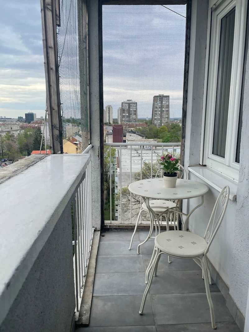 Apartment Charming Apartment Kaj, Zagreb, balcony