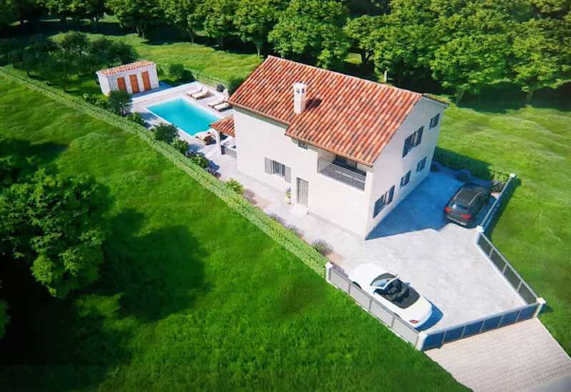 Villa Isabella with pool in Sovinjak, Istria