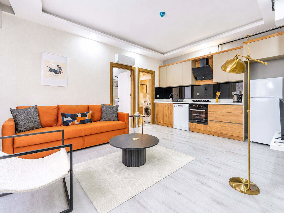 Orange Modern City Apartment