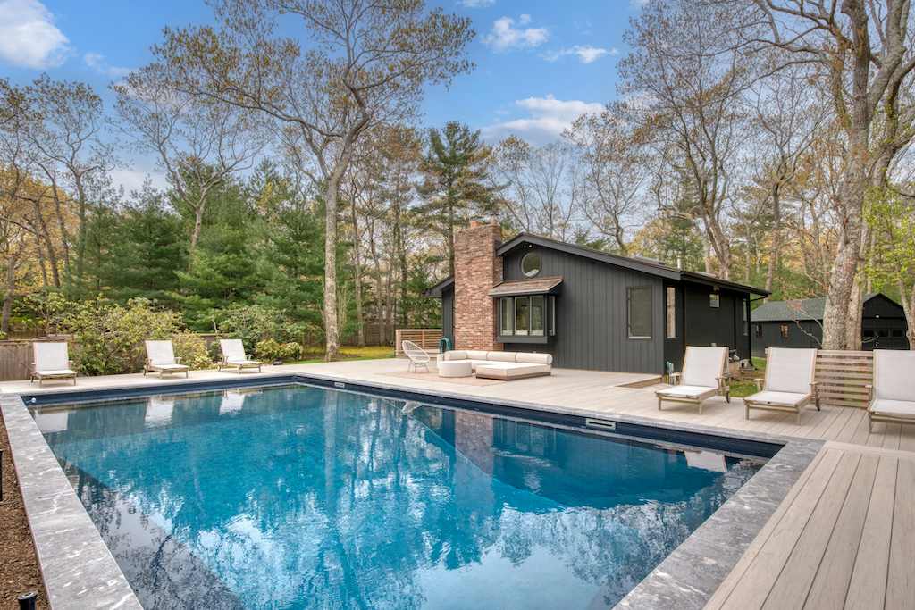 Springs Cottage | East Hampton | Home with Deck and Heated Pool