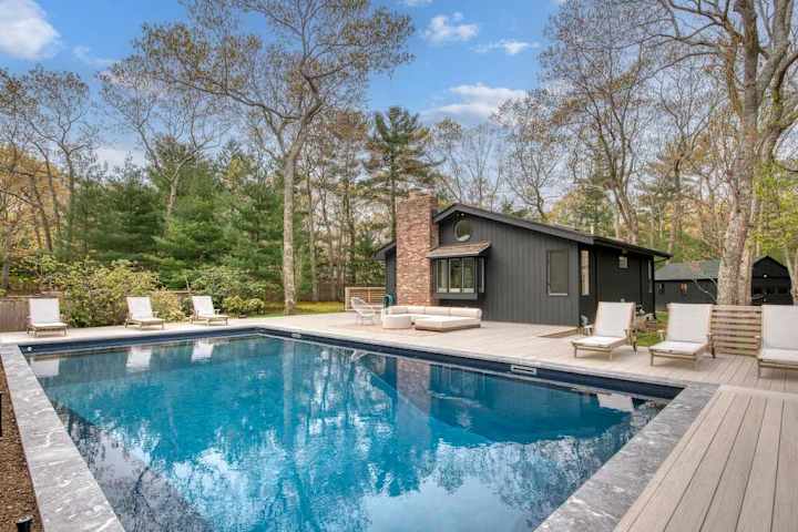 Springs Cottage | East Hampton | Home with Deck and Heated Pool