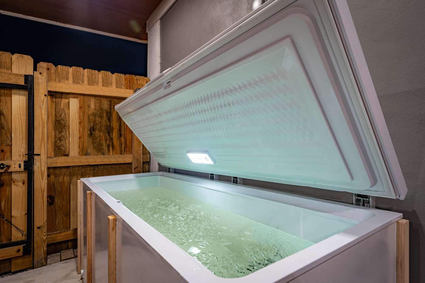 EV Retreat: Use our cold plunge to help you recover after a workout