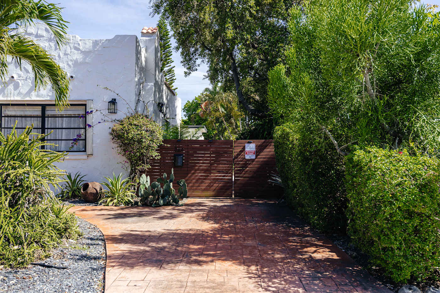 Sombra Cottage: Parking spot reserved for the cottage only
