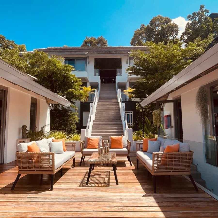Luxury Villa Firesky beachfront and sunset