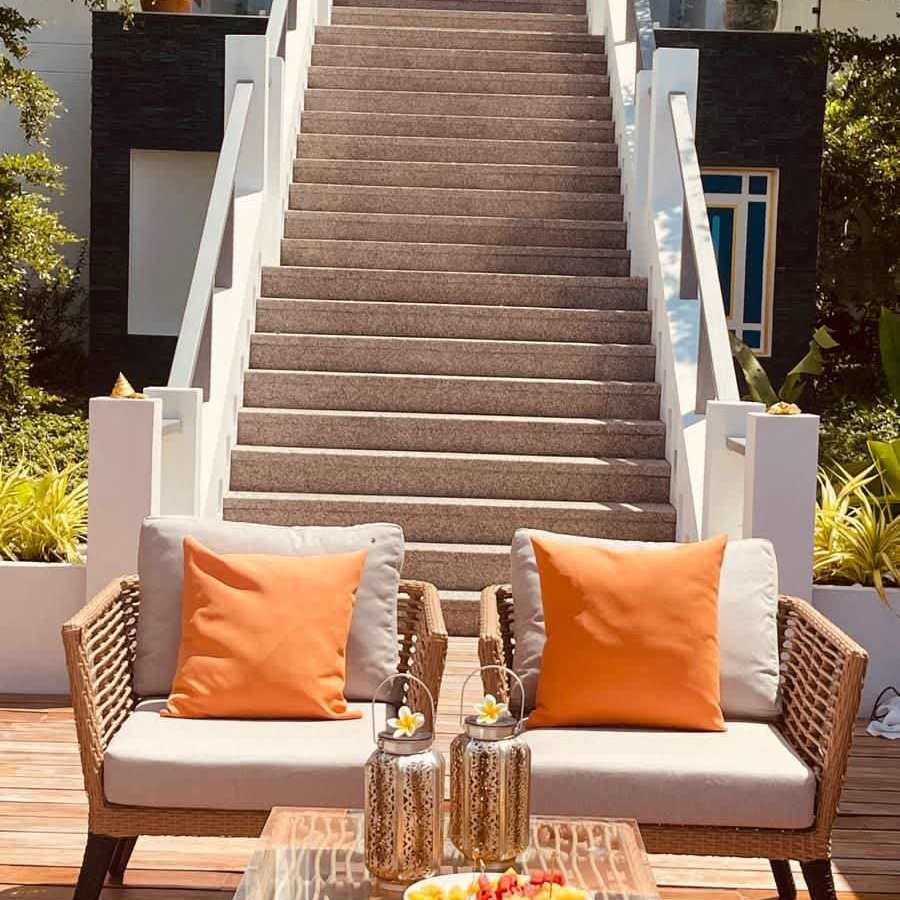 Luxury Villa Firesky beachfront and sunset