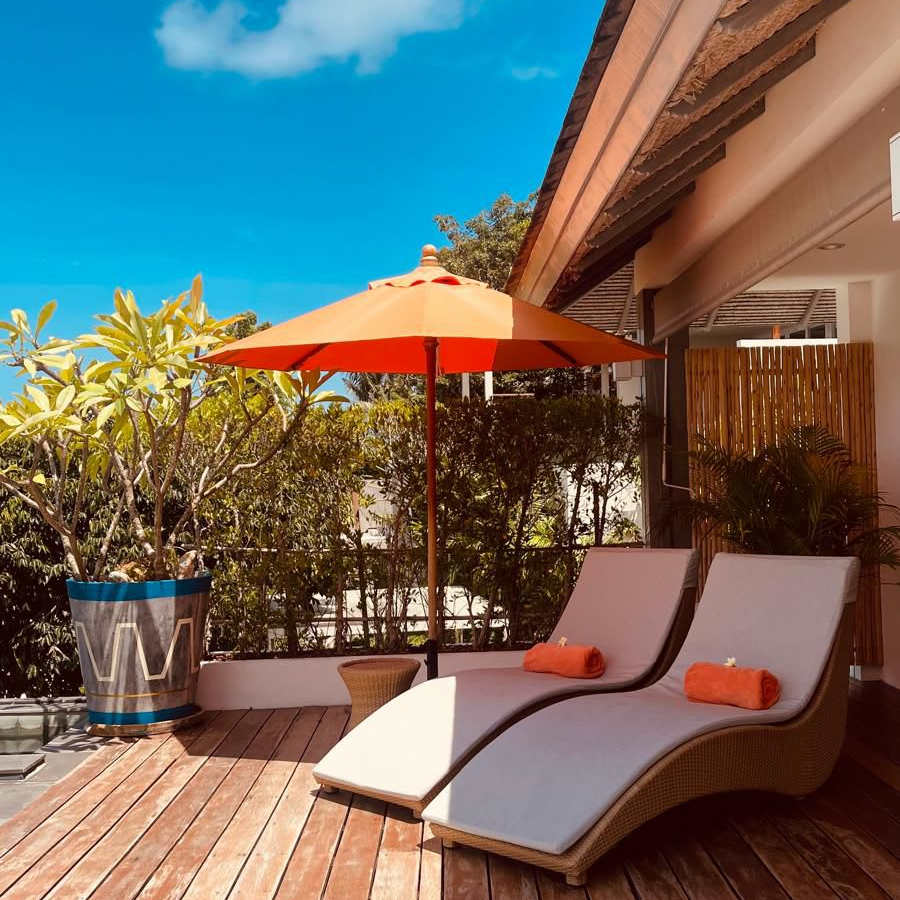 Luxury Villa Firesky beachfront and sunset