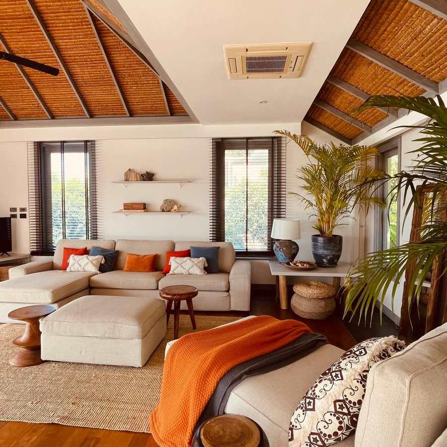 Luxury Villa Firesky beachfront and sunset