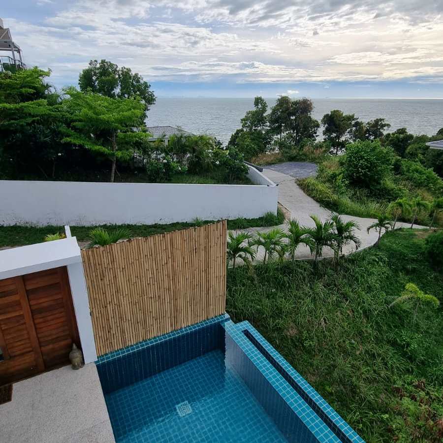 Villa Sunset rooftop with pool and 180 Seaview
