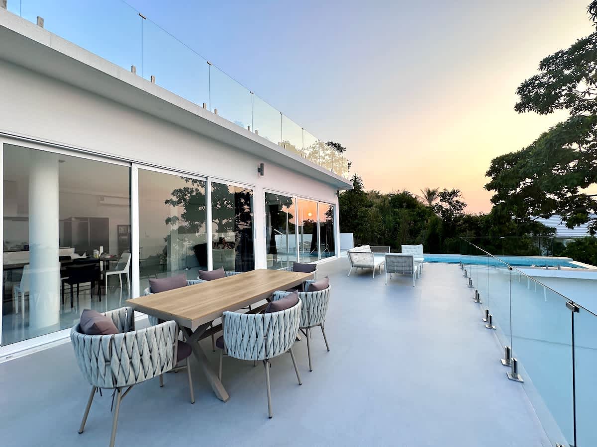 Villa Lavida rooftop and amazing seaview