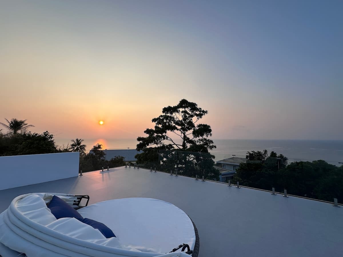 Villa Lavida rooftop and amazing seaview