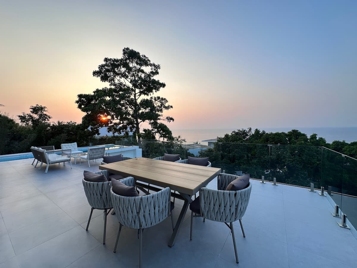 Villa Lavida rooftop and amazing seaview