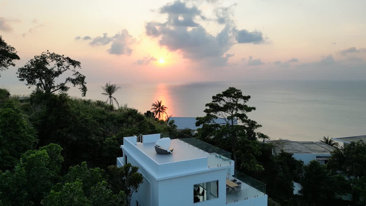 Villa Lavida rooftop and amazing seaview