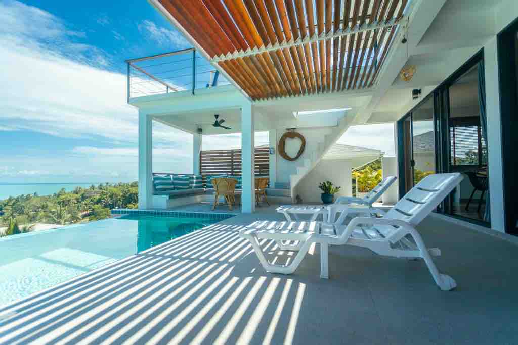Villa Tahiana,  Amazing sea view, 1 min to the beach