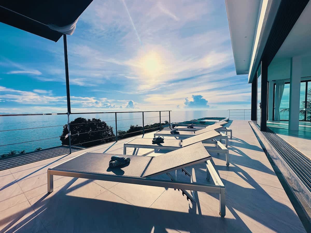 Luxurious Villa Valentin, sea view and sunset
