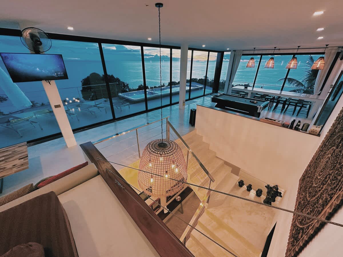 Luxurious Villa Valentin, sea view and sunset