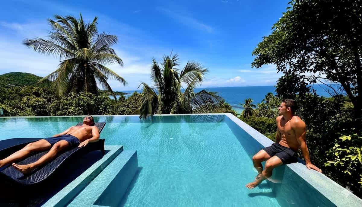 Villa Panorama 4 bedrooms and pool-Sunset sea view